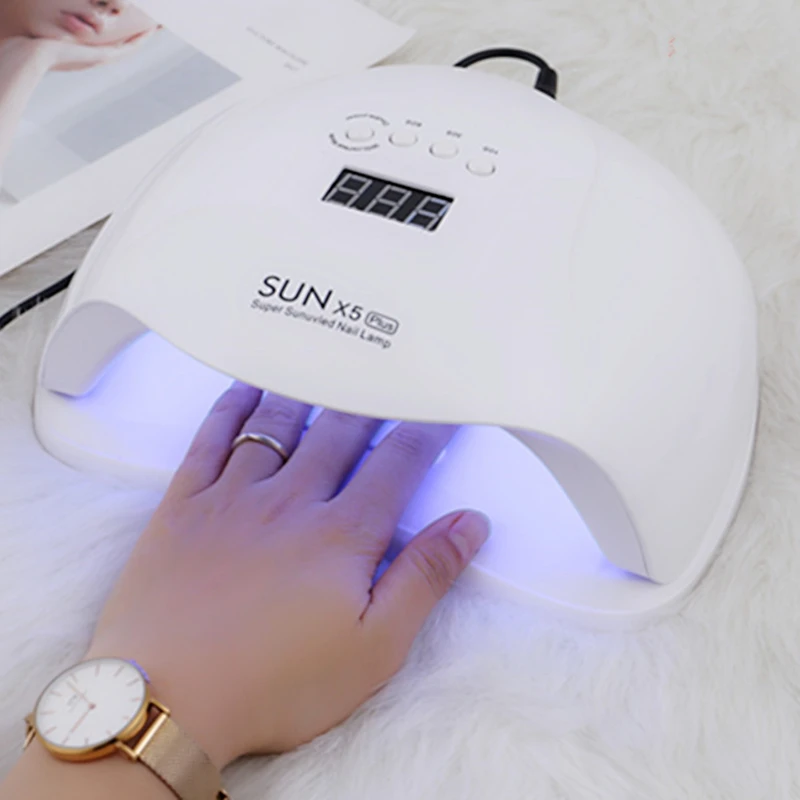 УФ лампа SUNX5 Plus 54 Вт светодиодный светильник для сушки ногтей Солнцезащитный