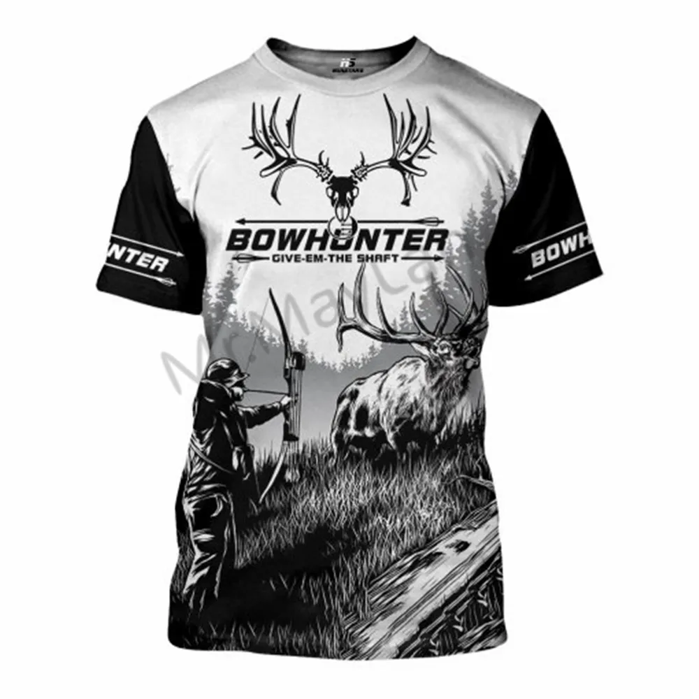 

Футболка Мужская/женская с 3D-принтом, круглым вырезом и камуфляжным принтом