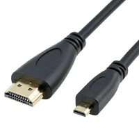 1 4 version hdmi compatible high speed gold plated plug micro hdmi cable 0 5m 1 5m 10m cord 1080p 3d for hd tv xbox ps3 computer