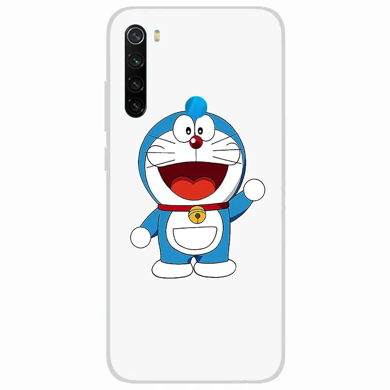 Силиконовые чехлы для Xiaomi redmi Note 8 pro 7 6 5 4x чехол 7a k20 Doraemon Аниме Матовый силиконовый