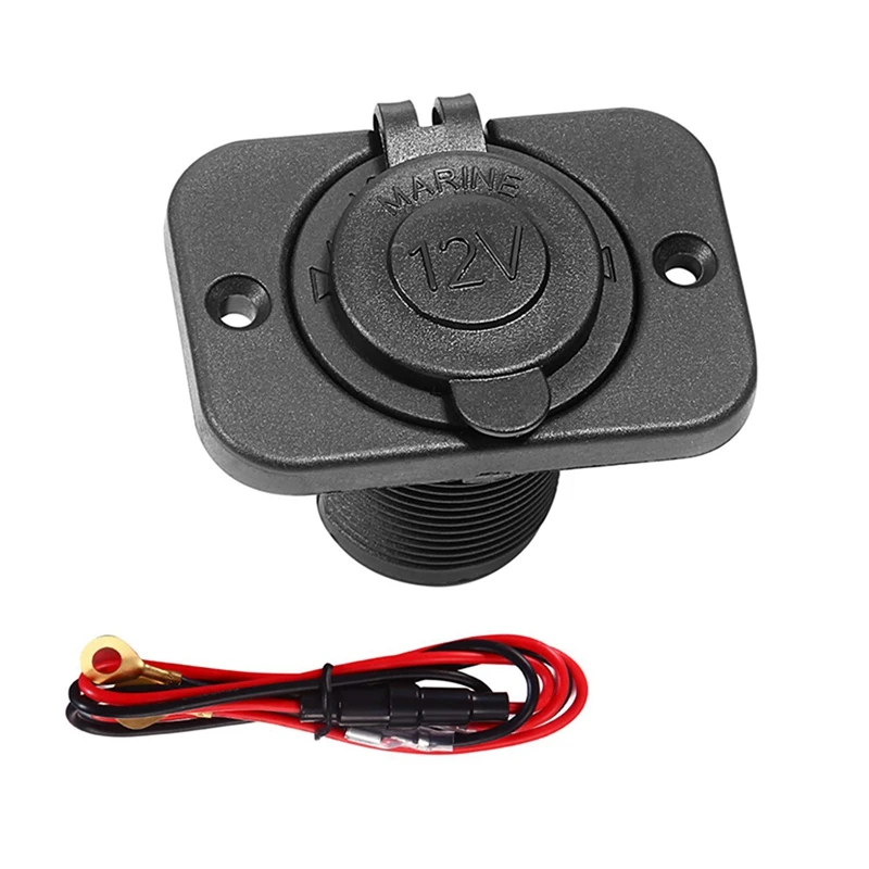 

Прикуривателя распределитель 12V адаптер для автомобильного прикуривателя разъем для автомобиля мотоцикла лодка Универсальный Водонепрон...