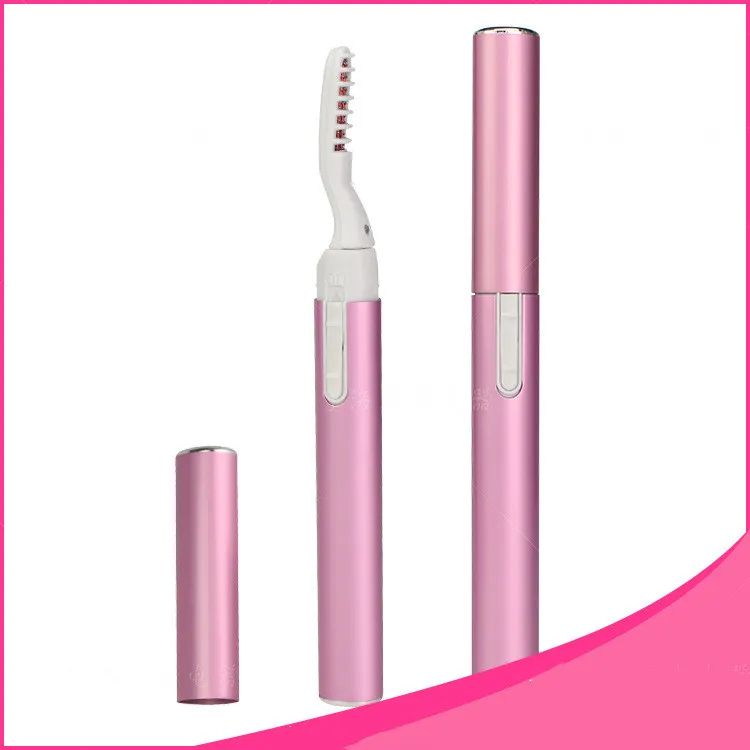 1 PCS Beauty Electric Perm Heated Eyelash Curler Long Lasting Pen Perfect Big Eyes Eyelashes Tweezers Hot Sale | Красота и здоровье