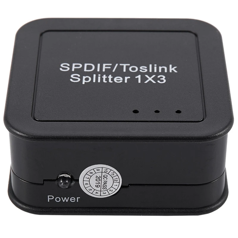 1x3 Цифровой оптический распределитель Spdif Toslink o переключатель с дистанционным