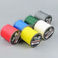 multicolour 300 meters pe braided fishing line 4 strands super strong multifilament fishing wire for sea angling supplies