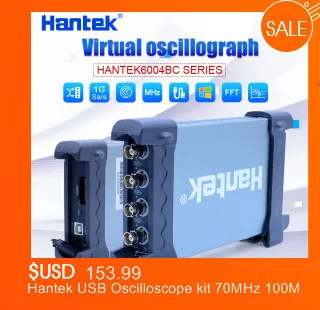 Hantek Bluetooth/USB Регистратор данных True RMS Напряжение Ток Сопротивление Емкость диод регистратор Поддержка ipad 365A/B/C/D/E/F