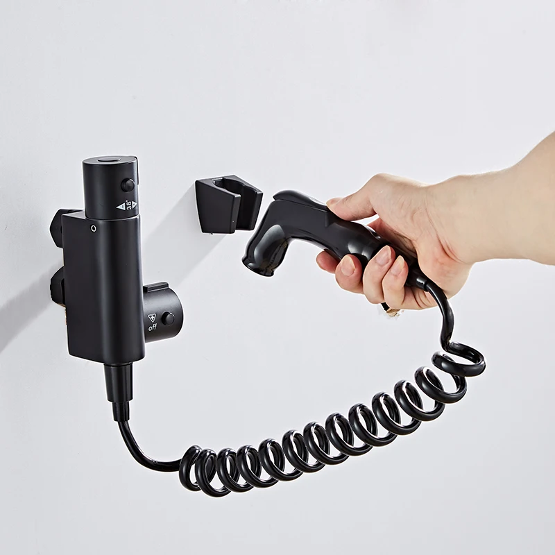 bakala thermostic bathroom shower wall mounted bidet toilet faucet shower hygienic crane square bidet mixer portable sprayer free global shipping