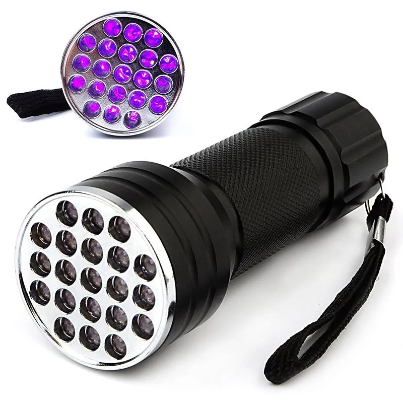 Wasafire 395-400nm Светодиодный УФ-светильник 21 светодиодный ультрафиолетовый