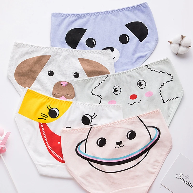 Милые Мультяшные трусы для девочек с принтом kawaii, женские трусики, нижнее белье, дышащее, комфортное, свежее, с низкой талией, хлопковое нижнее белье для девушек