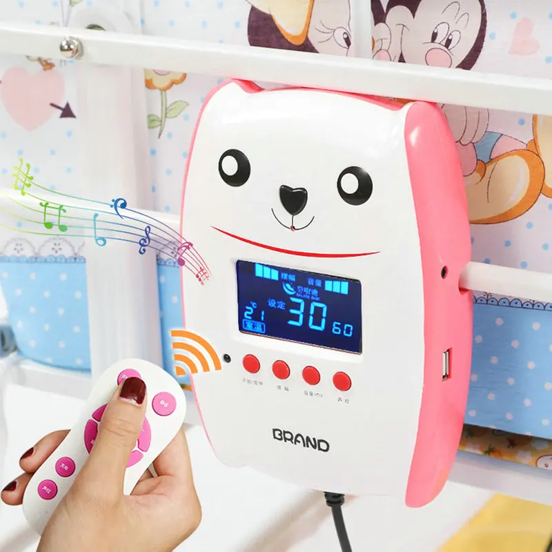 Электрическая детская кроватка-качалка музыкальная качалка-качалка для