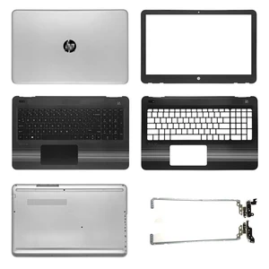 Чехол для ноутбука HP Pavilion 15-AU 15-AW 15-AL TPN-Q172 Q175, задняя крышка ЖК-дисплеяПередняя панельпетлиУпор для рукНижняя крышка