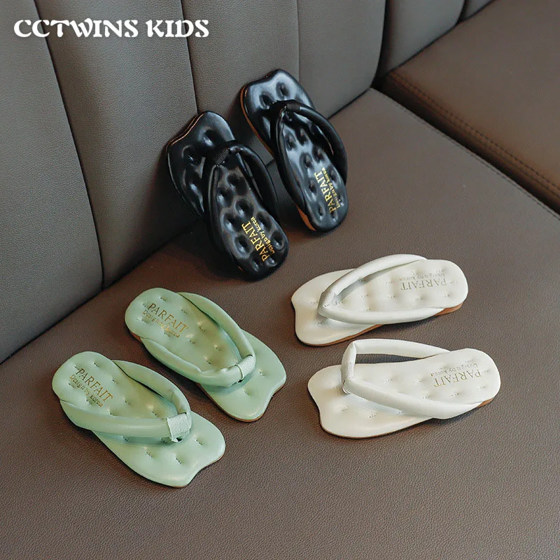 

Kids Slippers 2021 Spring Girls Boys Flip Flop Causal Fashion Sports Beach Sandals Children Outdoor Solid Baby Flats Slide 26-36