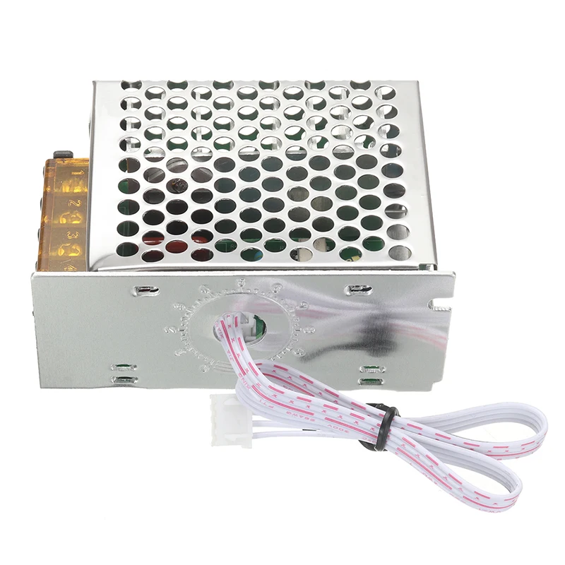 

4000W 220V AC SCR Stable silicon control Power Electronic Voltage Regulator Dimmer Electric Motor Speed Controller