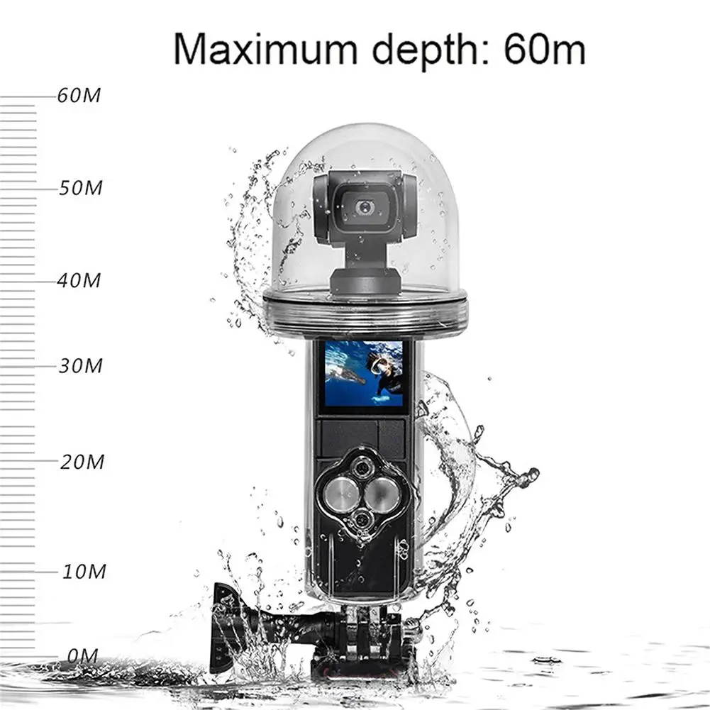 

Универсальный чехол для дайвинга DJI Osmo Карманный водонепроницаемый защитный чехол для хранения аксессуары для плавания под водой фото