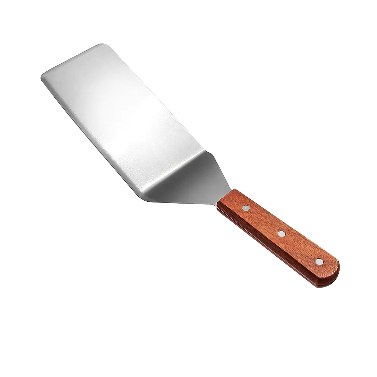 Кухонная лопатка с деревянной ручкой для гриля скребка металла из нержавеющей