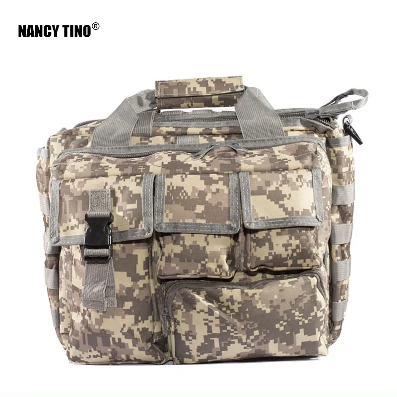 

NANCY TINO Molle Military Laptop Bag Tactical Computer Backpack Messenger Fanny Belt Shouder Bags Camping Outdoor Sports Pack