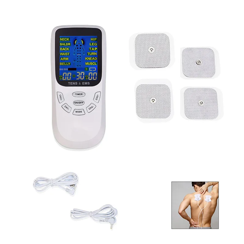 Электродные подушечки для облегчения боли импульсного массажа