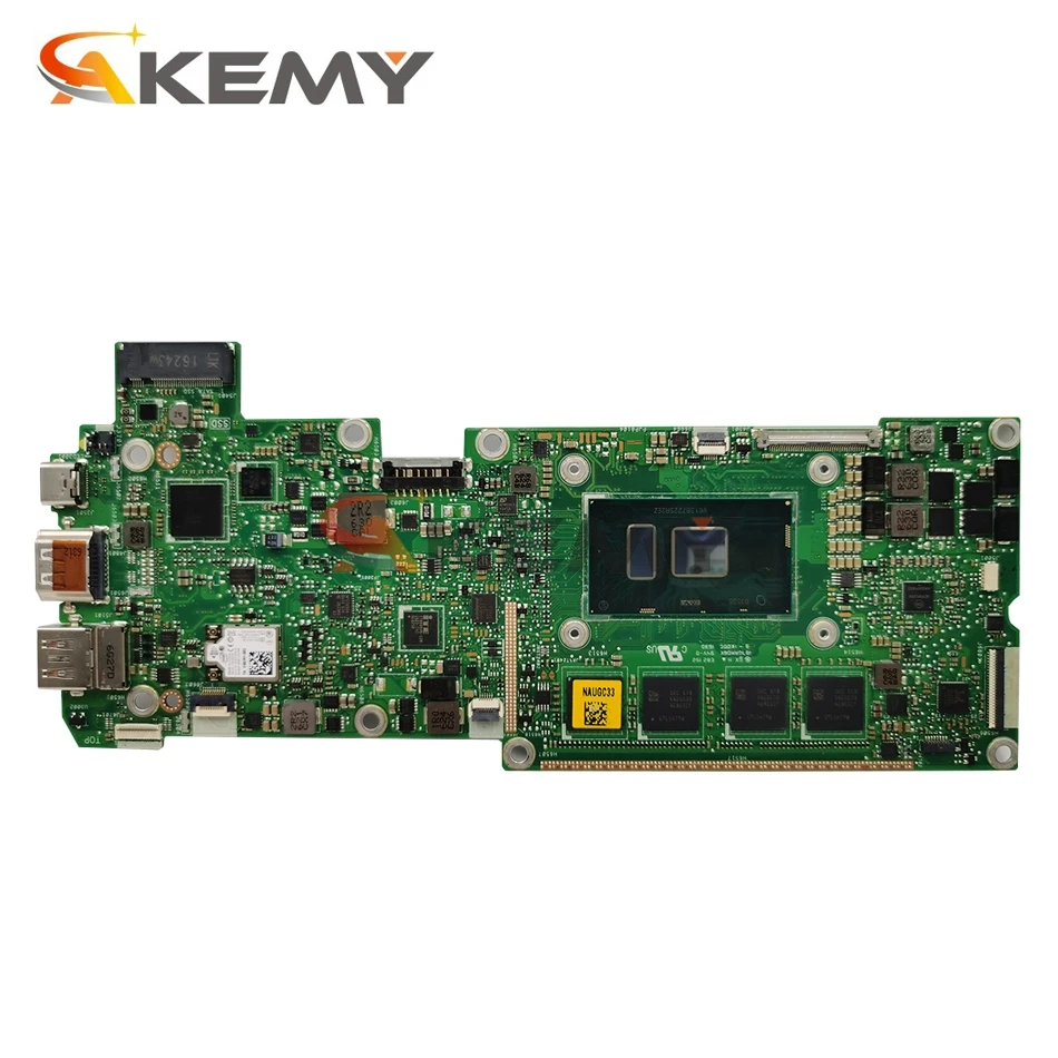 akemy t303ua laptop motherboard for asus transformer 3 pro t303ua t303u original mainboard 8gb ram i7 6500u free global shipping