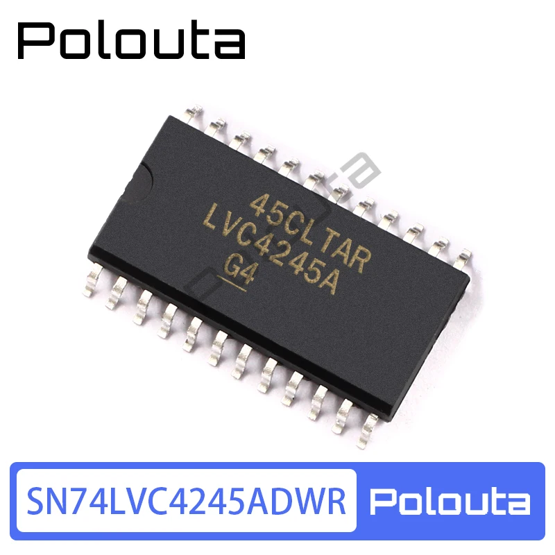 

5 Pcs/Set Polouta SN74LVC4245ADWR SOP24 7.2MM Octal Bus Transceiver Electric Acoustic Components Kits Arduino Nano