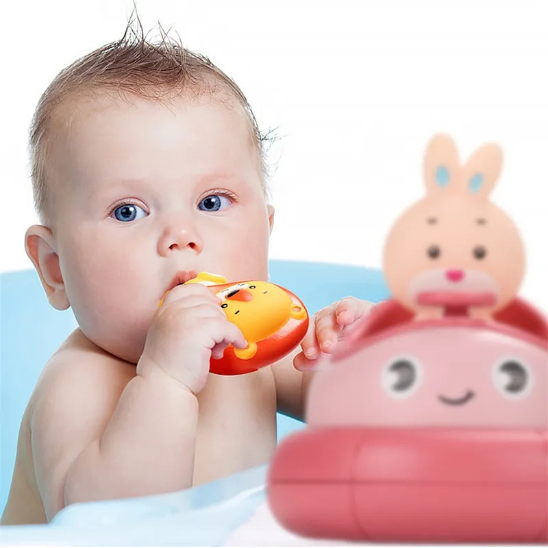 Детская ванная электрическая вращающаяся чашка кролик Лев комбинация детская