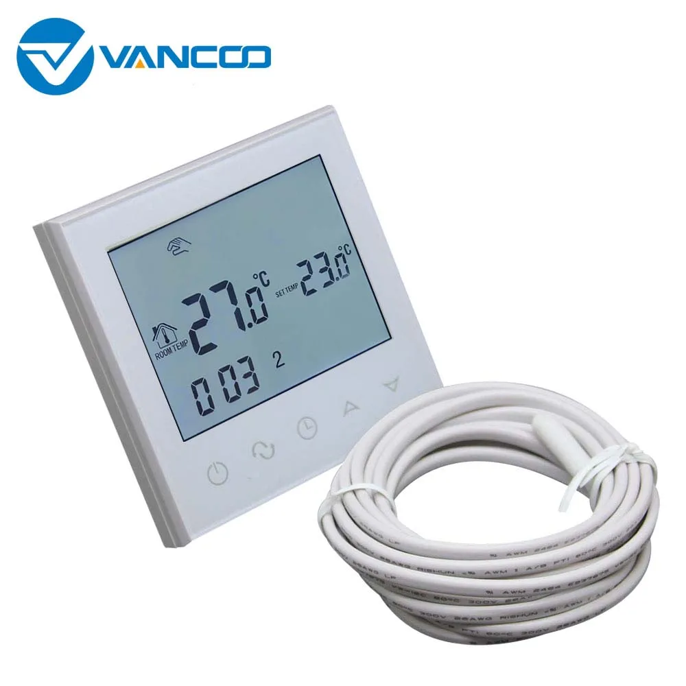 Умный термостат Vancoo с поддержкой Wi Fi 220 В|Системы обогрева пола и запчасти| |