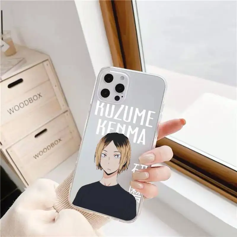 

Haikyuu Poster volleyball Japan anime Phone Case For iphone 12 11 mini x xs xr pro max 8 7 6s 6 5 5s 5c se plus Transparent soft
