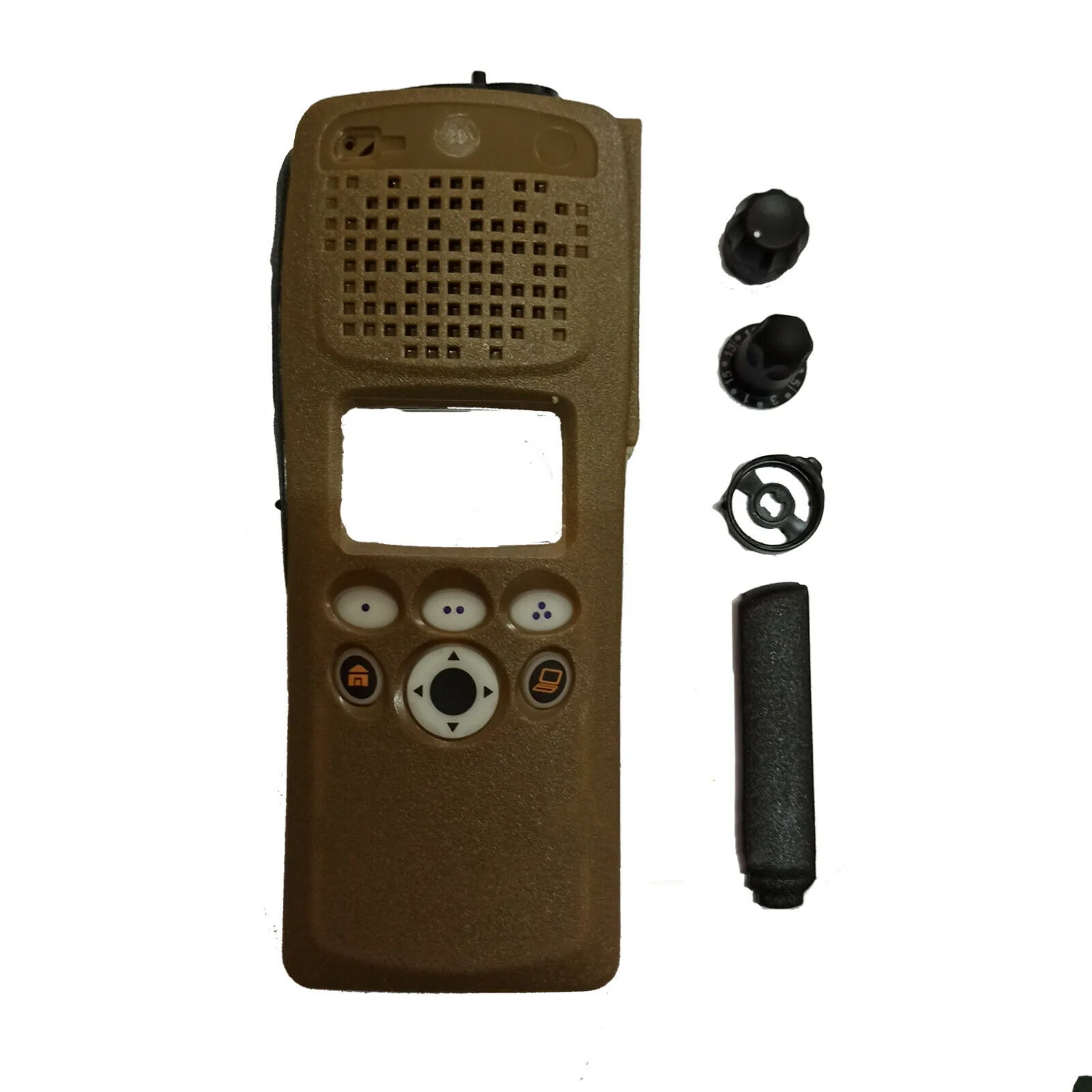 

VBLL коричневая рация запасной ремонт Корпус Комплект для MOTOROLA XTS2500 модель 2 портативное радио