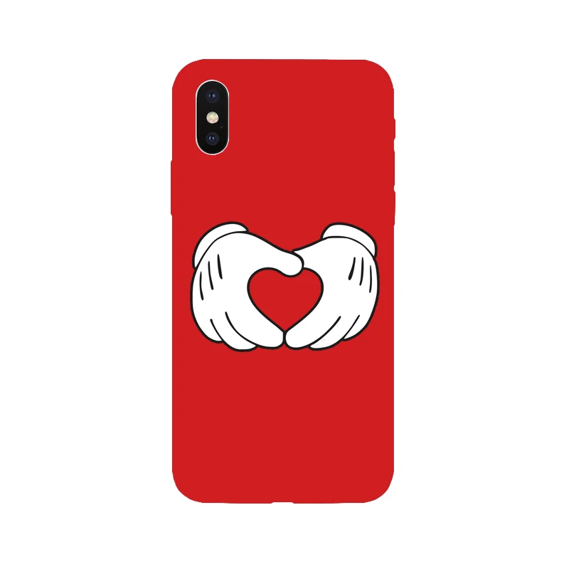 Чехол для iphone 6 6S 5s SE 5 Funda TPU Мягкий силиконовый мультяшный персонаж окрашенный