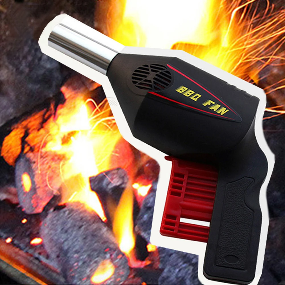 

Portable Handheld Air Blower Air Blower Cooking Tool Bbq Fan For Picnic Camping Bbq Hiking Stove Accessory
