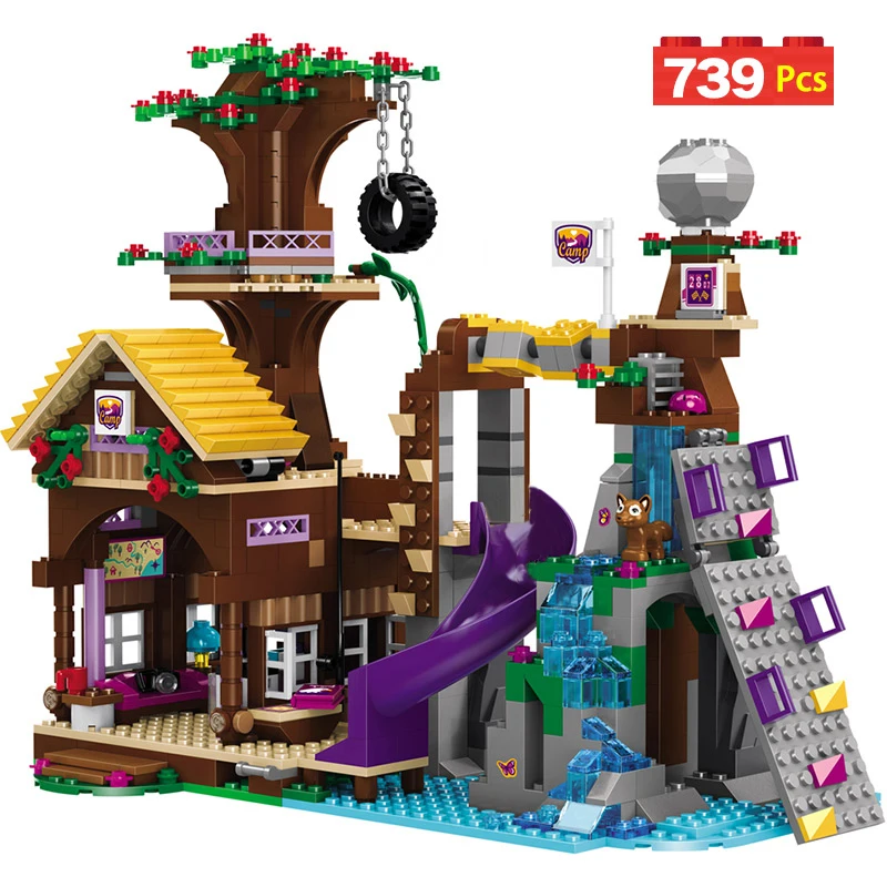 Строительные блоки Friendship House City Camper для девочек совместимые с друзьями