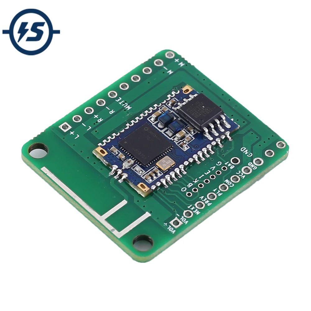 Модуль bluetooth аудиоприемника 5 Вт + усилитель мощности стерео Поддержка звонков BLE 0