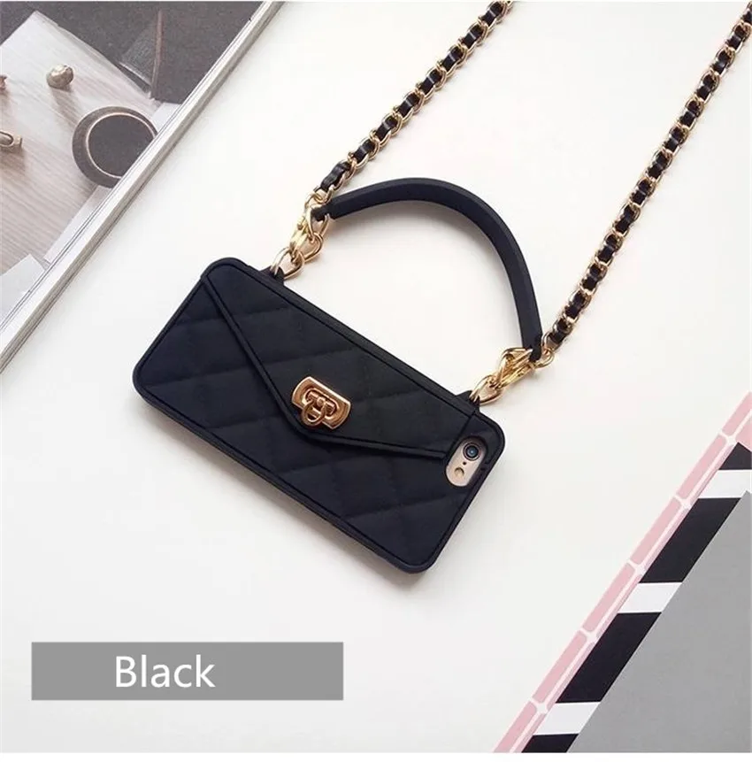 Модный чехол-книжка через плечо с отделением для карт iPhone XR XS MAX X 8 7 6S 6 Plus |