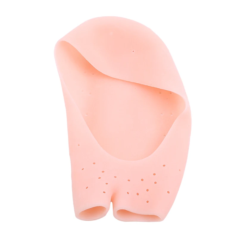 

1 Pair Of Open Toe SEBS Material Invisible Shallow Mouth Slip Breathable Casual Moisturizing Socks anti-split Split Ladies Socks