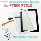 10,1 ''для Samsung Galaxy Tab 10,1 GT-P7500 P7510 P7501 сенсорный экран Сенсорная панель дигитайзер Датчик ЖК Переднее стекло объектива