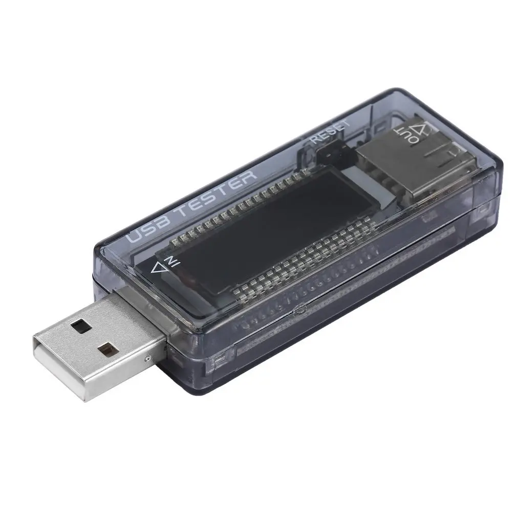 

USB-детектор с ЖК-дисплеем, USB-тестер емкости и емкости для внешних аккумуляторов, вольтметр, амперметр