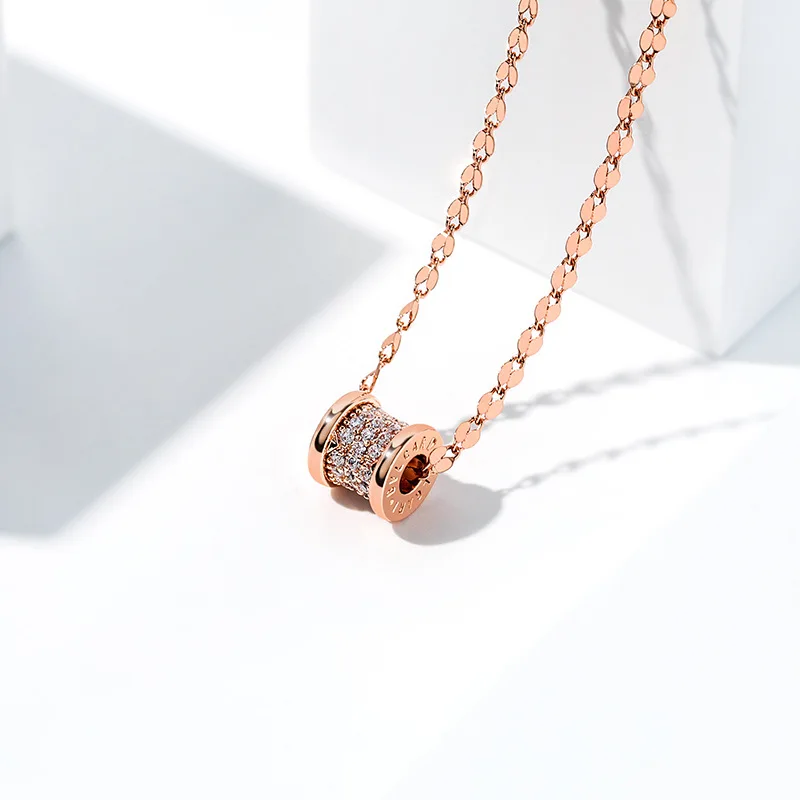 

18K Rose Gold Roman Numeral Series Necklace Dolphin Mermaid Tail Necklace Stylish Simplicity You Deserve