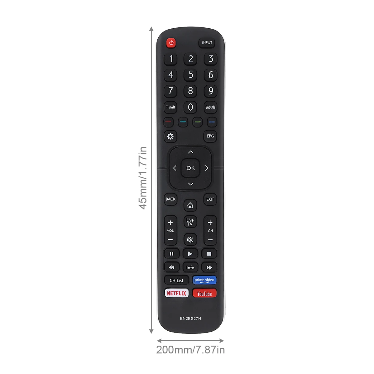 ИК инфракрасный пульт дистанционного управления EN2BS27H подходит для Hisense Smart TV 50R5