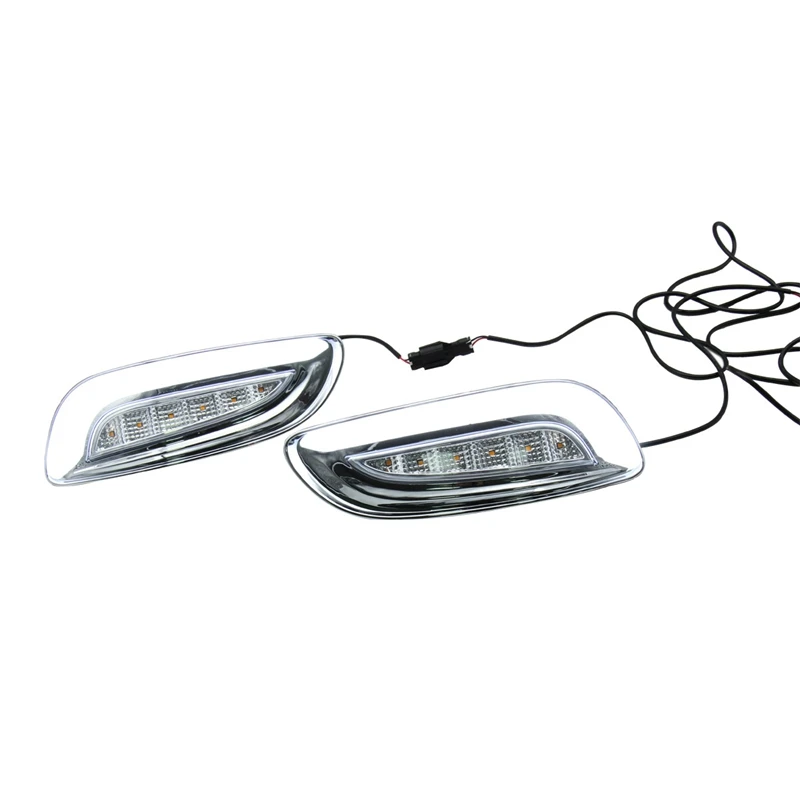 2 шт. для Lexus RX330 RX350 2003-2009 с двухсторонним Функция дневные ходовые огни светильник