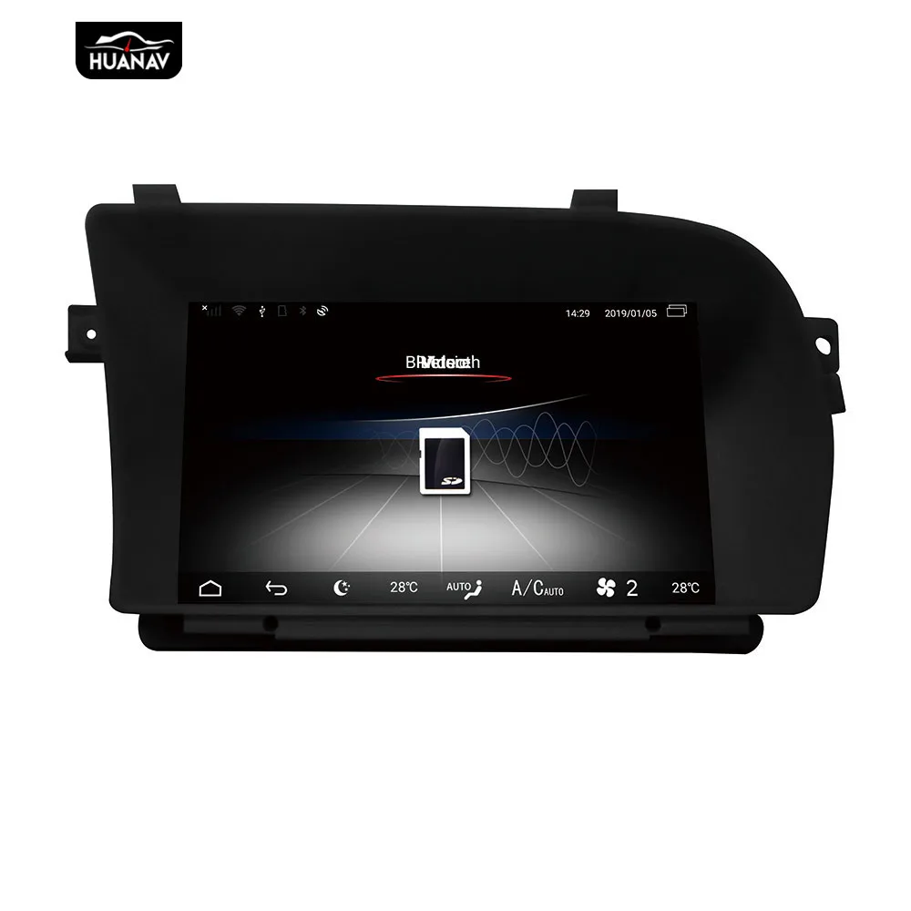 Android 9 автомобильный dvd плеер gps навигация для Mercedes Benz CL/S класс 2006 + Авто Радио