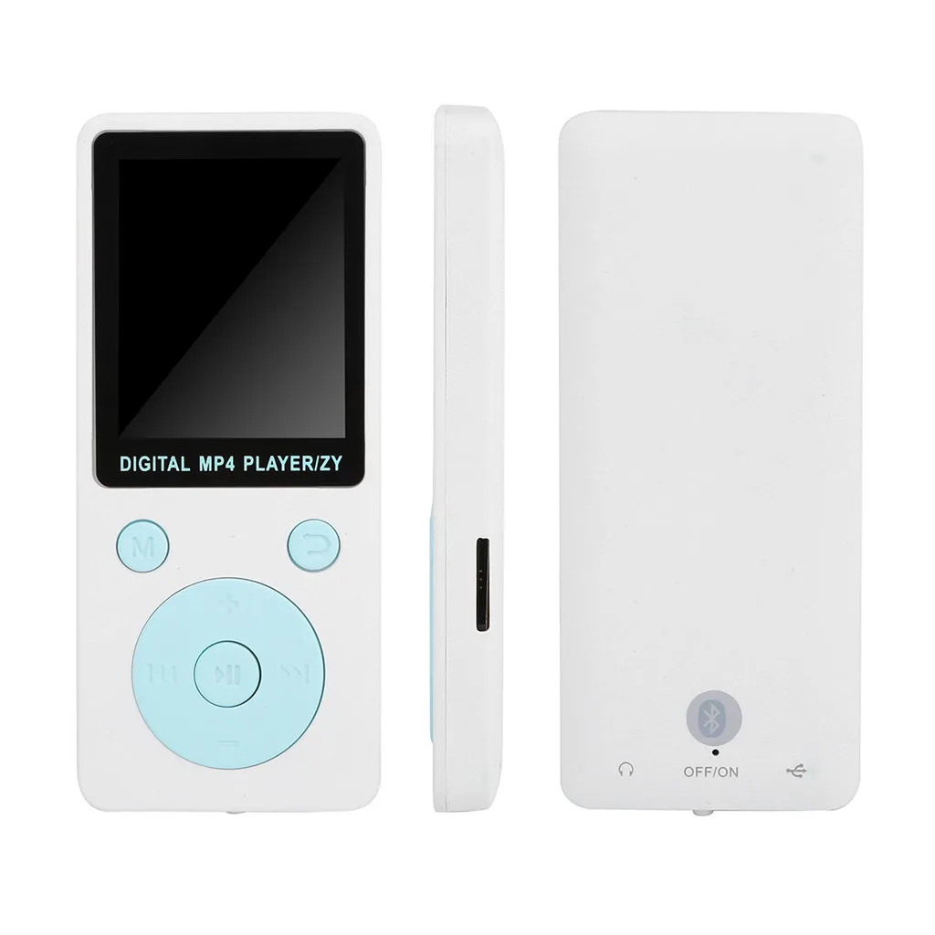 Портативный bluetooth MP3 MP4 плеер цветной экран fm-радио видео игры формат аудио