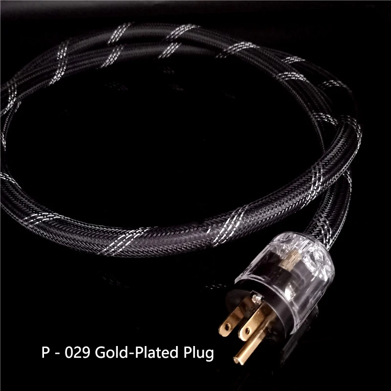 Hi-End 400 фирменный Hi-Fi аудио кабель питания США из чистой меди с разъемом для