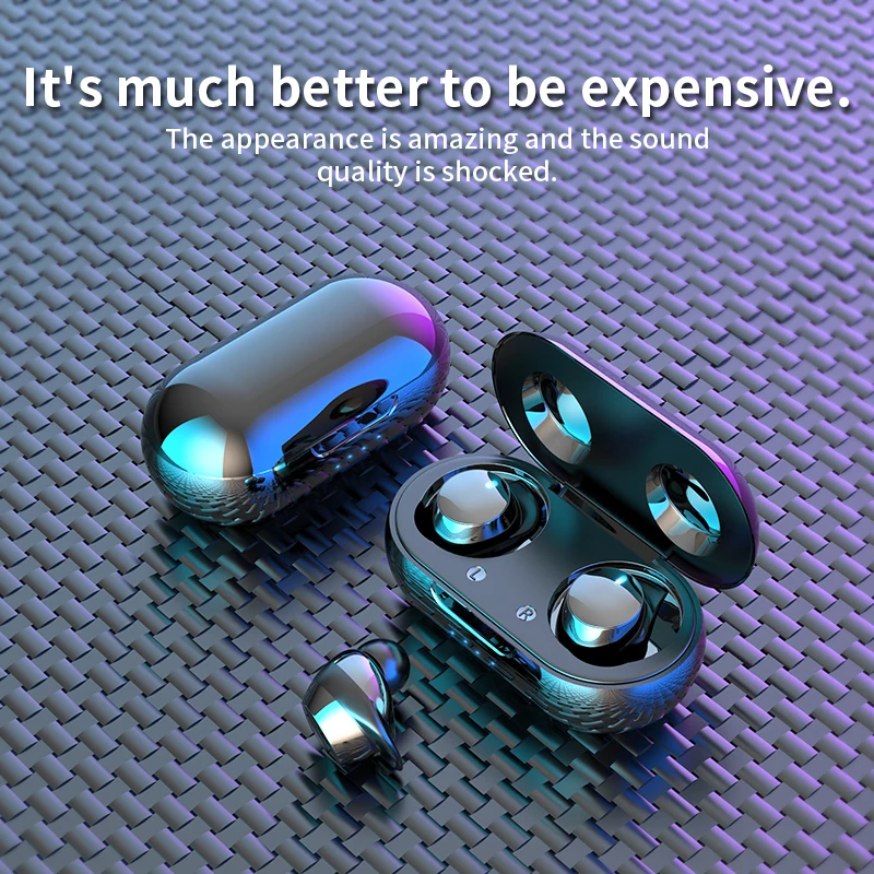 

Portable Mini Wireless earphone P3 Ear Bud Stereo Bluetooth earphone for phone with Touch control for sport