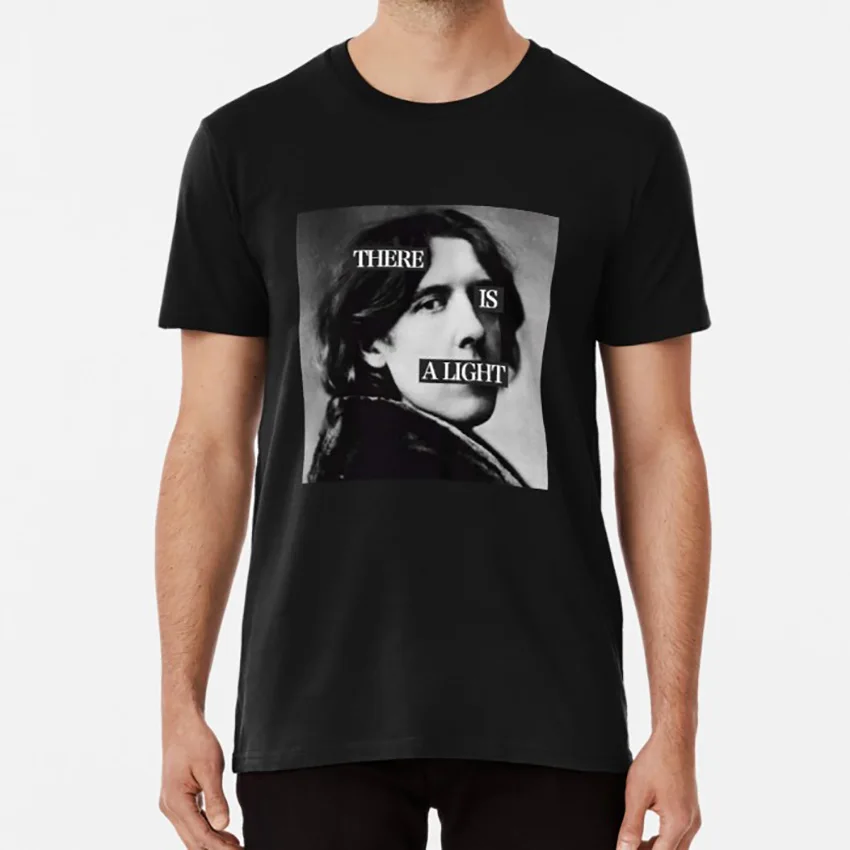 Дикий светильник футболка Оскар Уайлд дикая поэт стихотворение литература