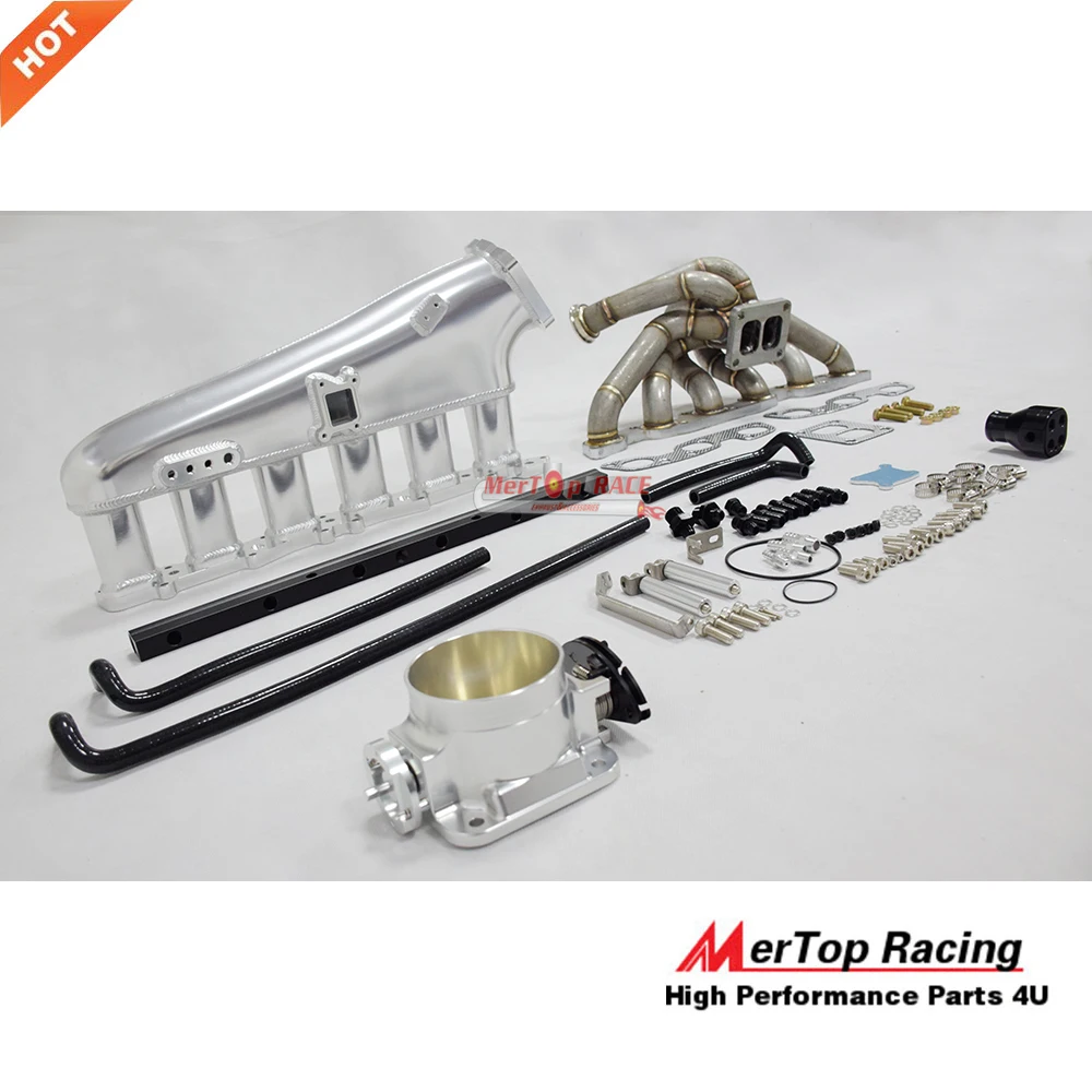 MERTOP набор коллектора для забора + 3 мм Паровая труба Верхнее Крепление турбо RB26