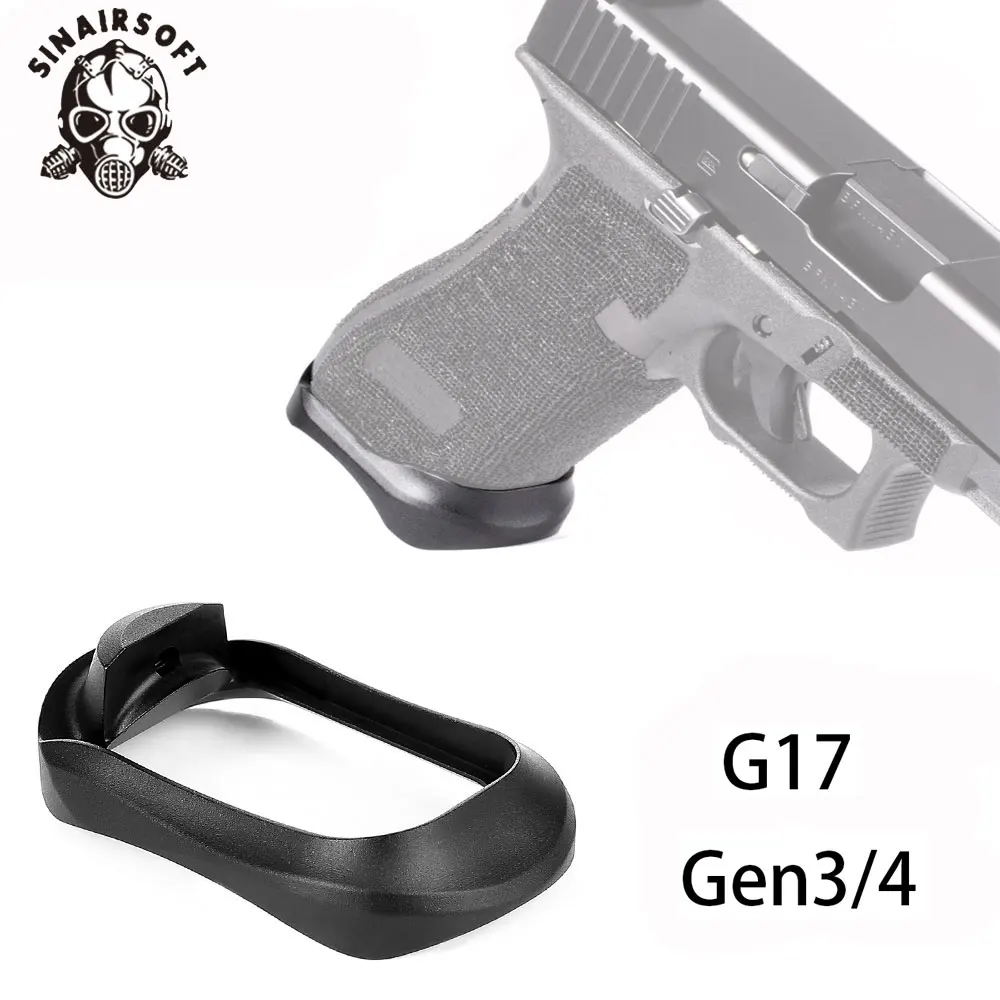 

Tactical Glock PRO Plus Aluminum Magazine Magwell for Gen 1 Gen 2 Gen 3 Gen 4 Glock 17 22 24 31 34 35 37 Speed Loader Grip Black