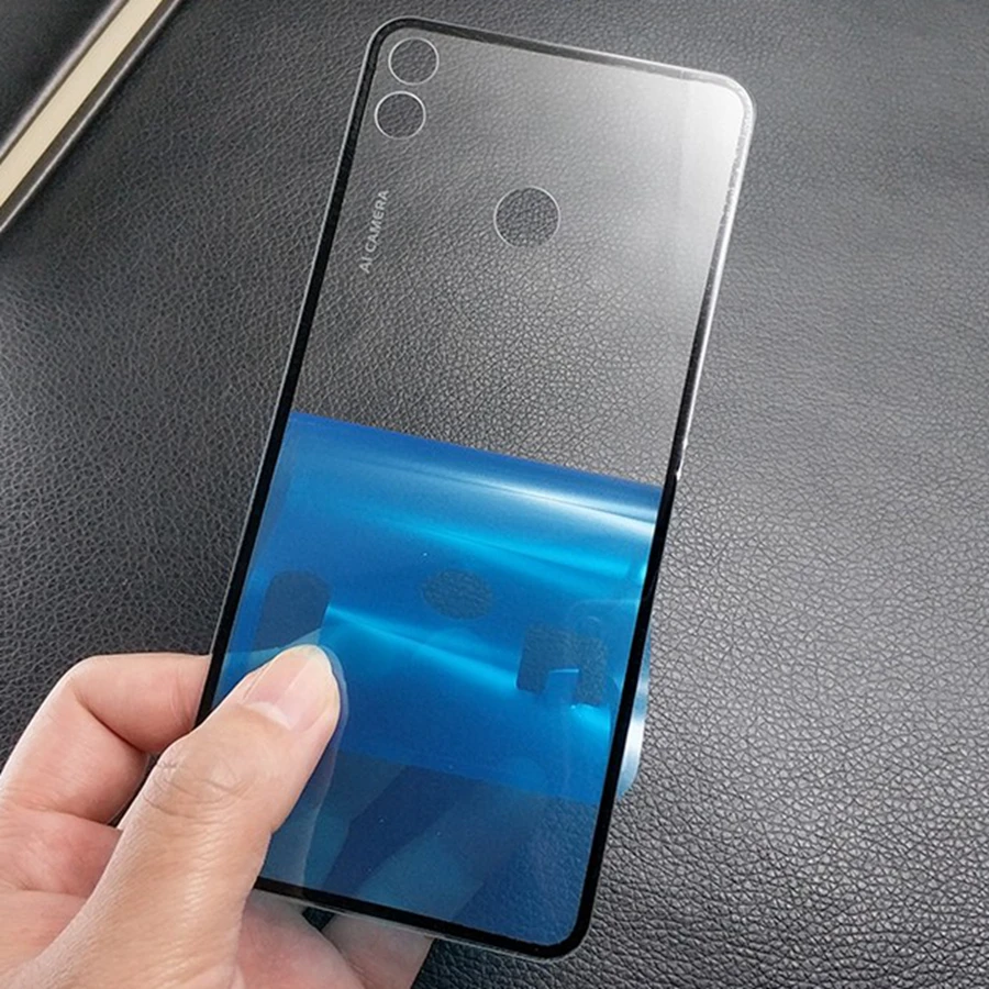 Для Honor 8X задняя крышка батарейного отсека задняя Стеклянная Дверь Корпус чехол JSN-L22 JSN-L21 Задняя панель для HUAWEI Honor 8X Крышка батарейного отсека