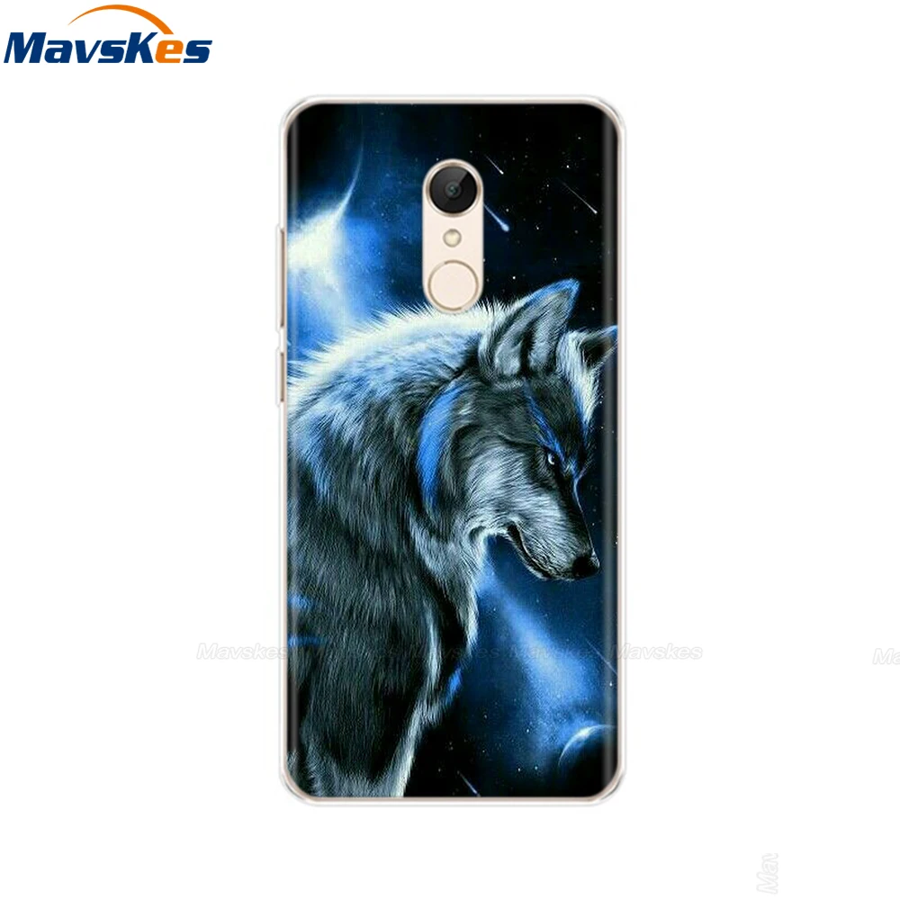 58 Для Xiaomi Redmi 5 чехол на телефон чехол Redmi 5 Plus силиконовый чехол для Funda xiomi Xiaomi Redmi 5 plus 5 Capas Redmi5 чехол бампер - Цвет: 58