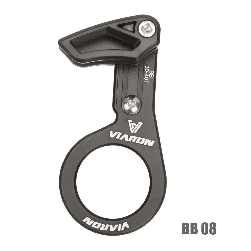 BLACK BB08 Ультра-светильник BB 08/ISCG 05 защита велосипедная цепь стабилизатор направляющая цепи для велосипеда однодисковая направляющая цепи алюминиевый сплав CNC VIARON - Цвет: BLACK BB08
