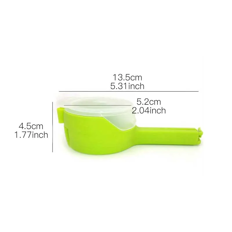 Пластиковые зажимы для пищевых продуктов герметичные хранения воронка зажим с