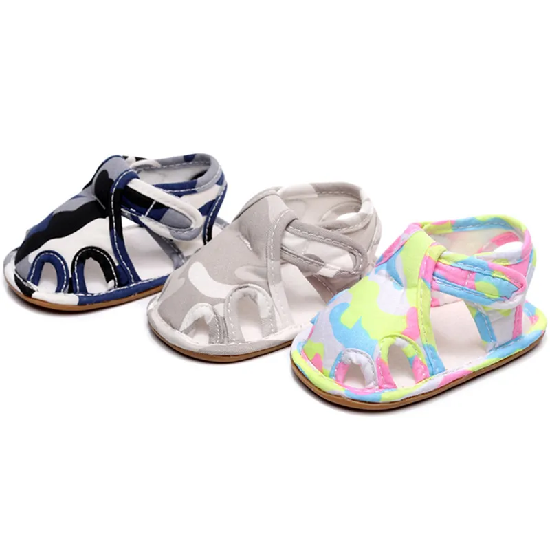 Камуфляжные детские туфли с резиновой подошвой хлопковые Туфли ходунки жесткой