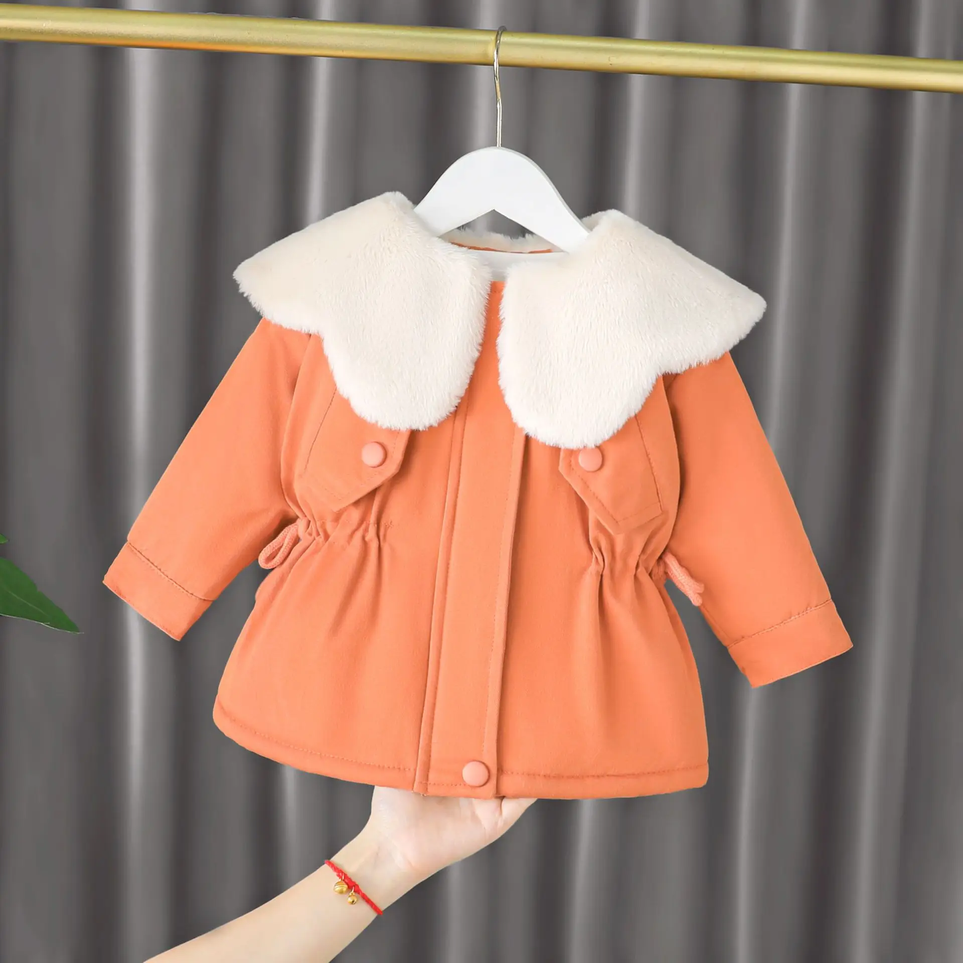 

Baby Girl Winter Fashion Pie To Overcome 2021 New Girl Padded Coat Girl Net Red Padded Jacket Clothes